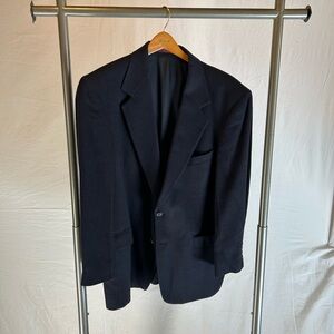 Nordstrom Loro Piana Black Men's Camelhair Blazer